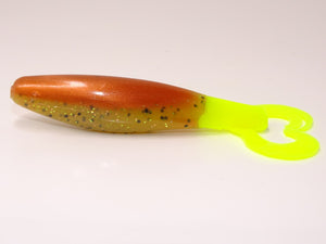 Psycho Chicken Shad, New Penny, 3.5 inches, qty 6