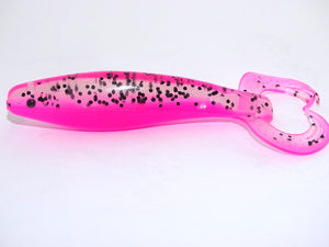 New!!! Psycho Chicken Shad, Perfecto Pink Pollo, 3.5 inches, qty 6