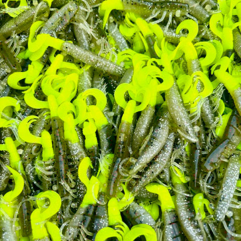 chicken on a chain fishing lure Chicken on a Chain Shrimp, 3", qty 10 – Chickenboylures.com