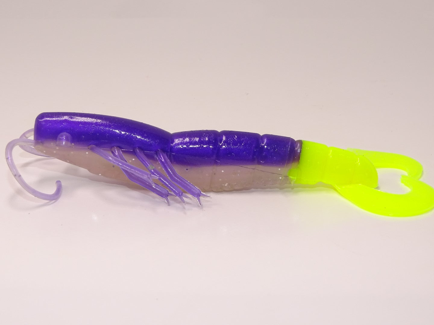 Phantom Purple, 4” Shrimp, qty 6