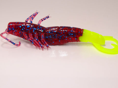 Plum Licious, 4” Shrimp, qty 6