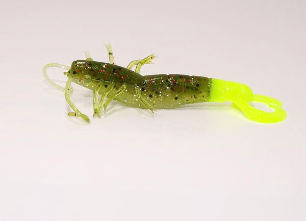 chicken of the c fishing lure Chicken on a Chain Shrimp, 3", qty 10 – Chickenboylures.com