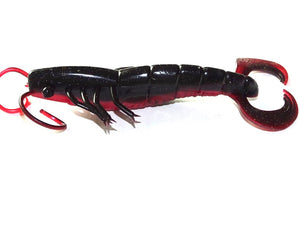 Red Shad, 4” Shrimp, qty 6