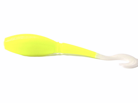 NEW!!! Whippin Chicken, Chartreuse Charlie, 4 inches, qty 6
