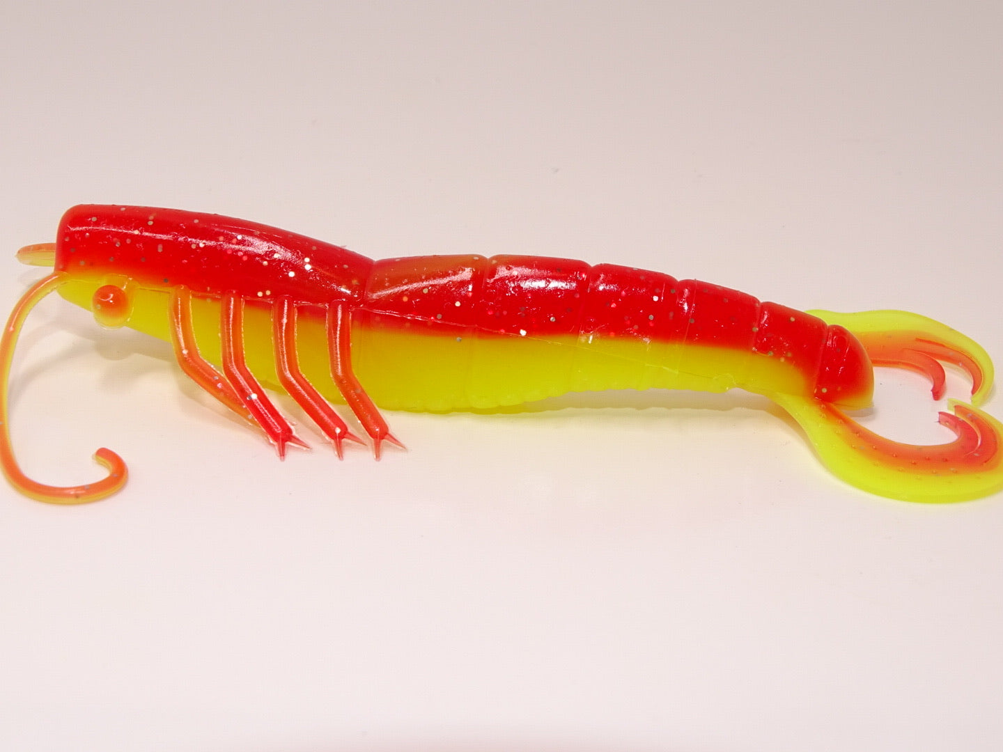 Barn Yard Pimp-Candy Corn Color, 4” Shrimp, qty 6